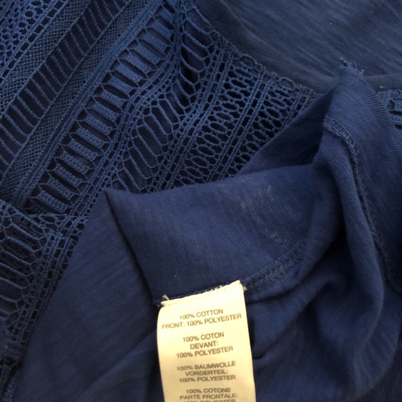 J. Crew Lace Overlay Top - Picture 4 of 5